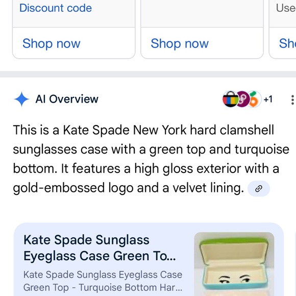 Kate Spade Eyeglass Case - Picture 8 of 8